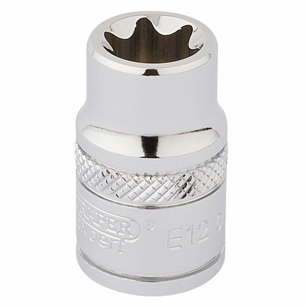 Draper E12 TX-STAR SOC.3/8DR.(PCKD) 34187 3/8" Sq. Dr. Draper TX-STARÂ® Sockets