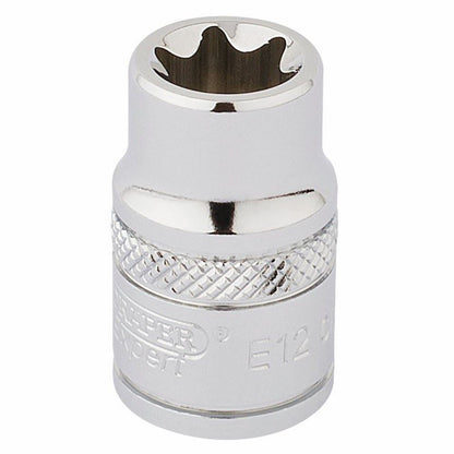 Draper E12 TX-STAR SOC.3/8DR.(PCKD) 34187 3/8" Sq. Dr. Draper TX-STARÂ® Sockets