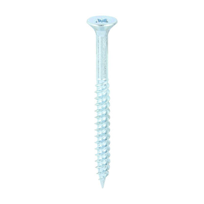 TIMCO Twin Woodscrew PZ3 CSK Zinc 12 x 2 1/2 Silver Pack 200