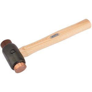 Draper COPPER-RAWHIDE MALLET 680G 20070 Copper/Rawhide Faced Hammers