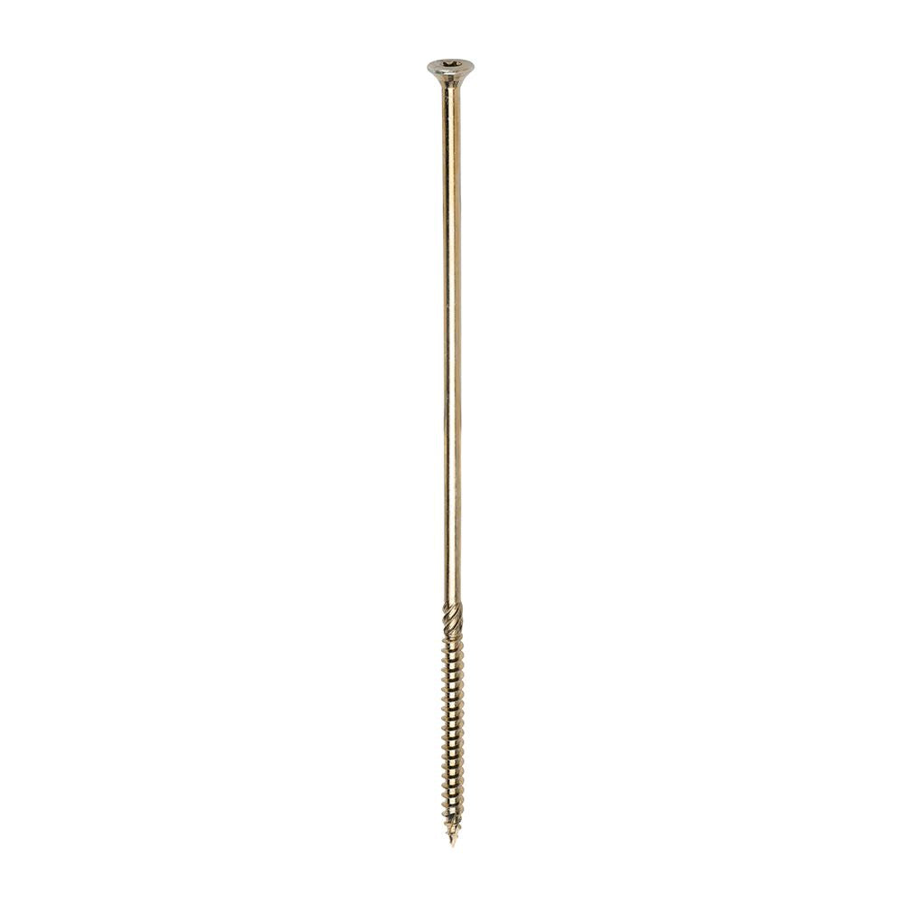 TIMCO C2 Clamp-Fix TX40 CSK ZYP 8.0 x 275 Gold Pack 25