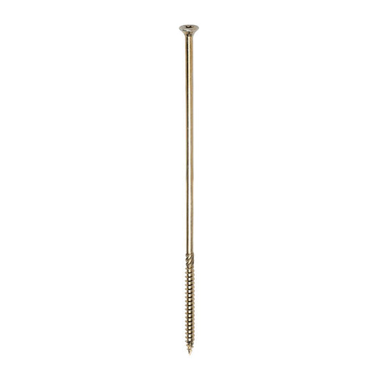TIMCO C2 Clamp-Fix TX40 CSK ZYP 8.0 x 275 Gold Pack 25