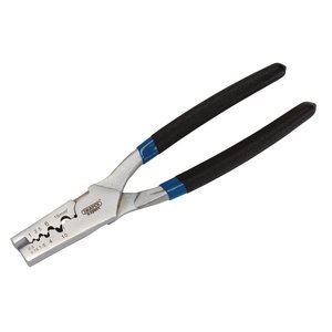 Draper CRIMPING PLIER-9 WAY 190MM 62226 190mm Crimping Tool for Cable Ferrules