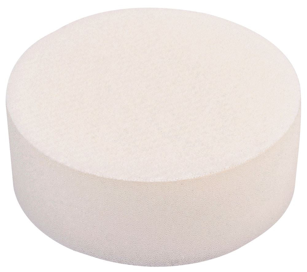 48198 Draper Polishing Sponge, 90mm, White AAT01 Polishing Sponges Professional Trade DIY Workshop Garage Use