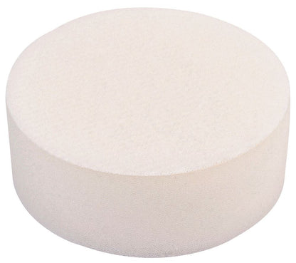 48198 Draper Polishing Sponge, 90mm, White AAT01 Polishing Sponges Professional Trade DIY Workshop Garage Use