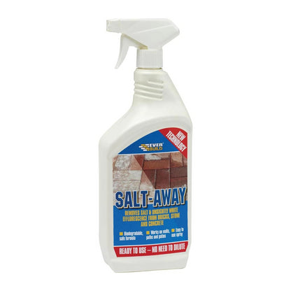 Everbuild 1L Salt Away Treatment Remover of Salt & Efflorescence From Bricks ETC