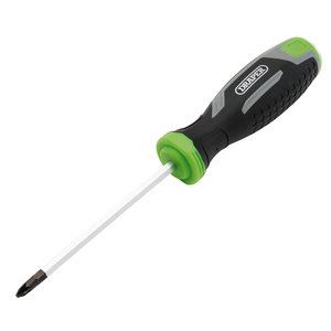 Draper PZ1X100MM POZI POUND THRU SCRE Pound Thru Pozi Soft Grip Screwdrivers