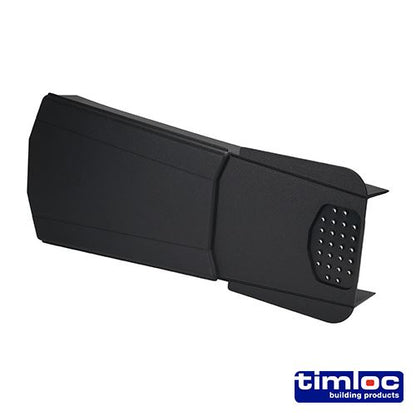 TIMCO Dry Verge Unit Black 405 x 95/160 Black Pack 20