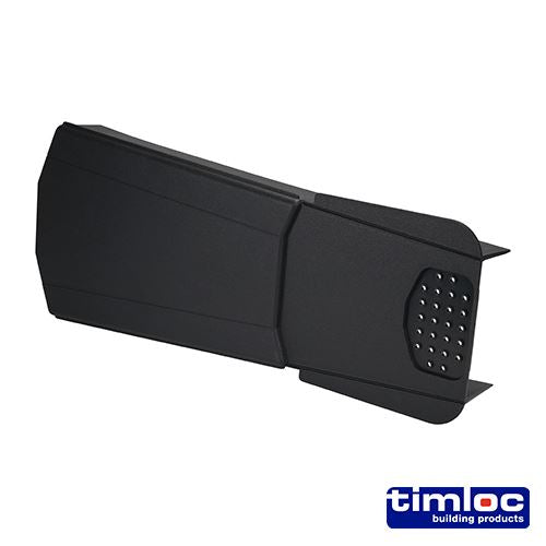 TIMCO Dry Verge Unit Black 405 x 95/160 Black Pack 20