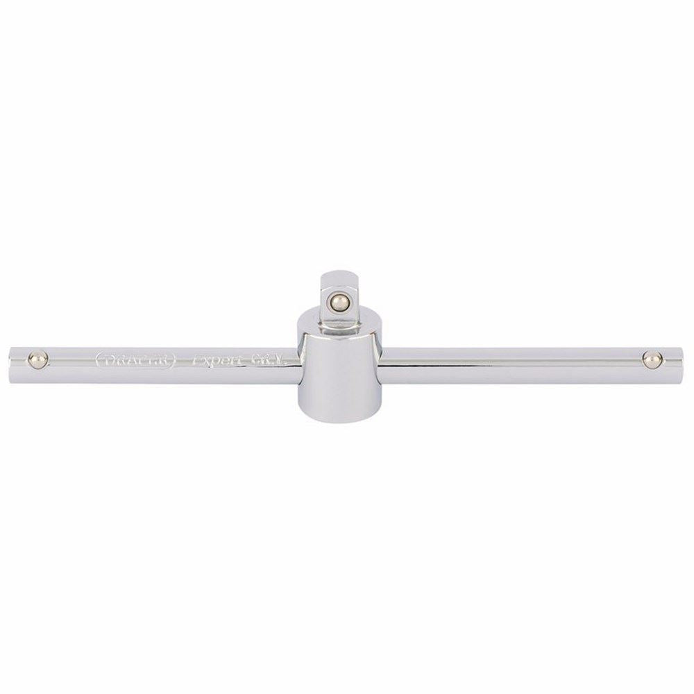 Draper SLIDING TEE BAR 1/4DR-PCKD 16785 Sliding T Bars (Polished Chrome)