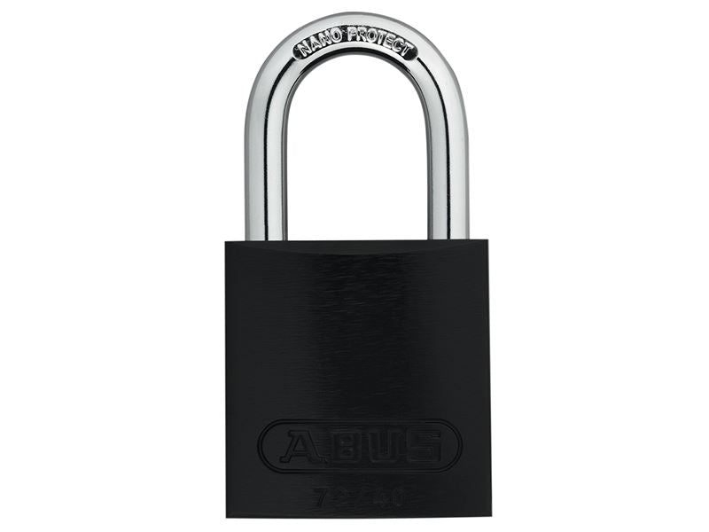 ABUS 45234 72/40mm Aluminium Padlock Black Keyed Alike TT00260