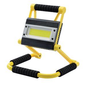 DRAPER 99707 - 20W COB LED Rechargeable Folding Work Light and Power Bank - 750 to 1,500 Lumens