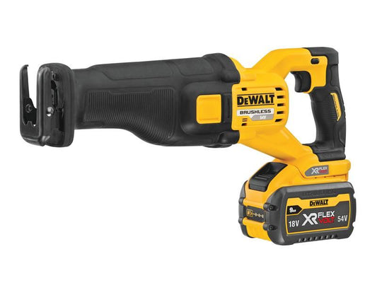 DeWalt DCS389X2-GB DCS389X2 XR FlexVolt Reciprocating Saw 54V 2 x 9.0Ah Li-ion