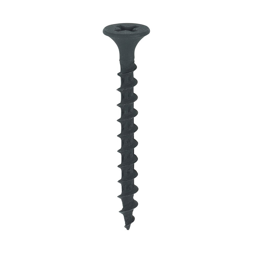 TIMCO Drywall Screw PH2 Coarse Black 3.5 x 38 Black Pack 200