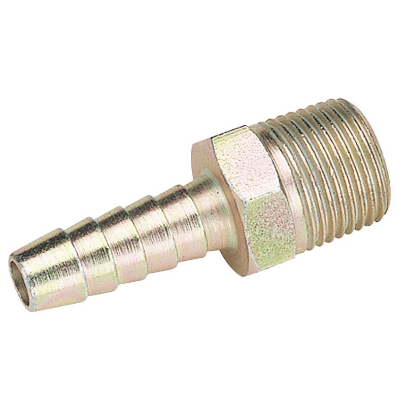 Draper 3/8BSP SCREWED TAIL/PCE MALE 27295 3/8" Taper PCL Male Thread Tailpiece (Sold Loose)