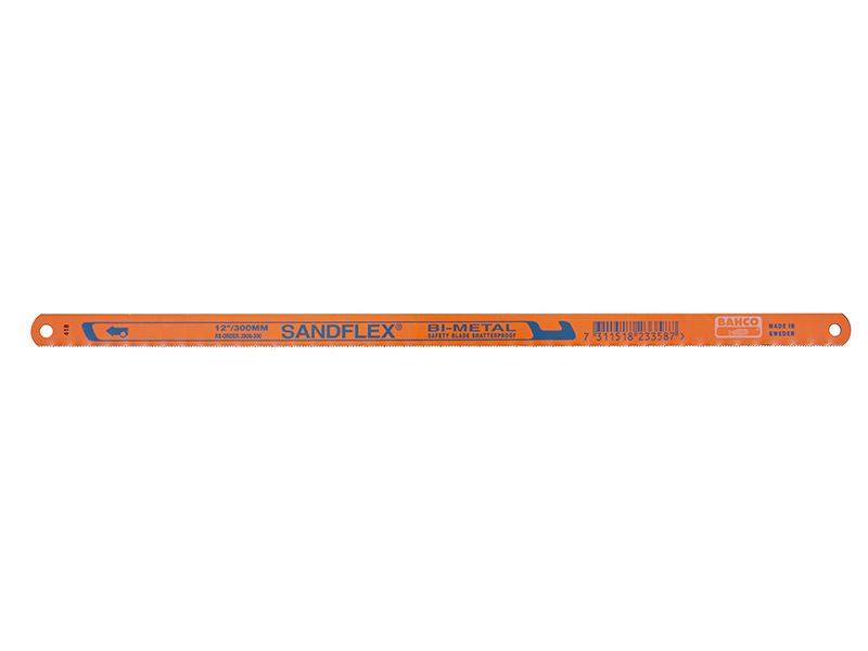 Bahco 3906-300-32-10P 3906 Sandflex� Hacksaw Blades 300mm (12in) x 32 TPI (Pack 10)