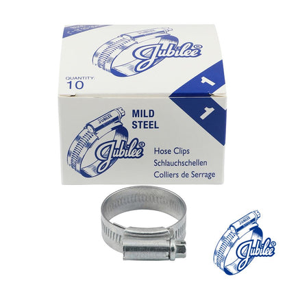 TIMCO Jubilee Clip Mild Steel 25-35mm Pack 10