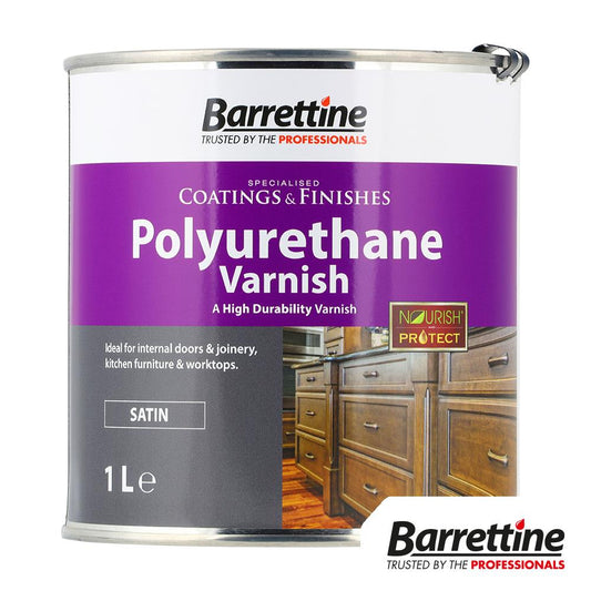 TIMCO Polyurethane Varnish Satin nan 1L Pack 1.0