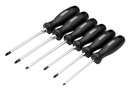 Draper SET 2 - 6PC SET - REGULAR (S) Hard Grip Screwdriver Set (6 Piece)