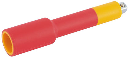 32048 Draper Expert Expert VDE Approved Fully Insulated Extension Bar, 1/4 Sq. Dr., 7 Socket 3/8 VDE Socketry Professional Trade DIY Workshop Garage