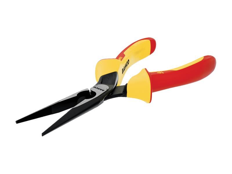 Bahco 2430 S-140 2430S ERGO� Insulated Long Nose Pliers 140mm (5.1/2in)
