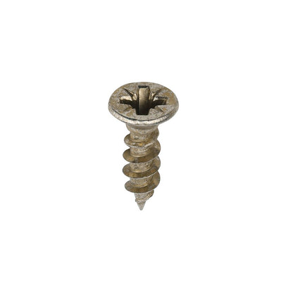 TIMCO Solo Woodscrew PZ2 CSK ZYP 4.0 x 15 Gold Pack 200