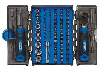 Draper 78PC RATCHET BIT SET 28029 28029 Ratchet and Screwdriver Bit Set (78 Piece)