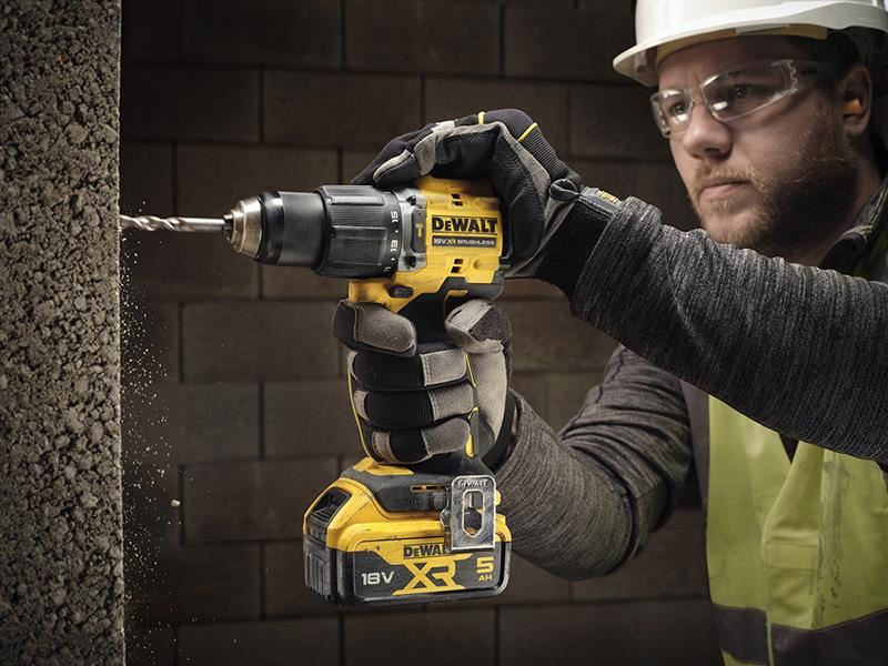 DeWalt Power Tools DCD799P2T XR Brushless Combi Drill 18V 2 x 5.0Ah Li-ion