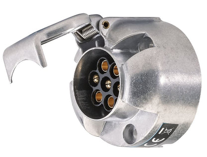 DRAPER 99667 - 7-Pin N-Type Metal Towing Socket