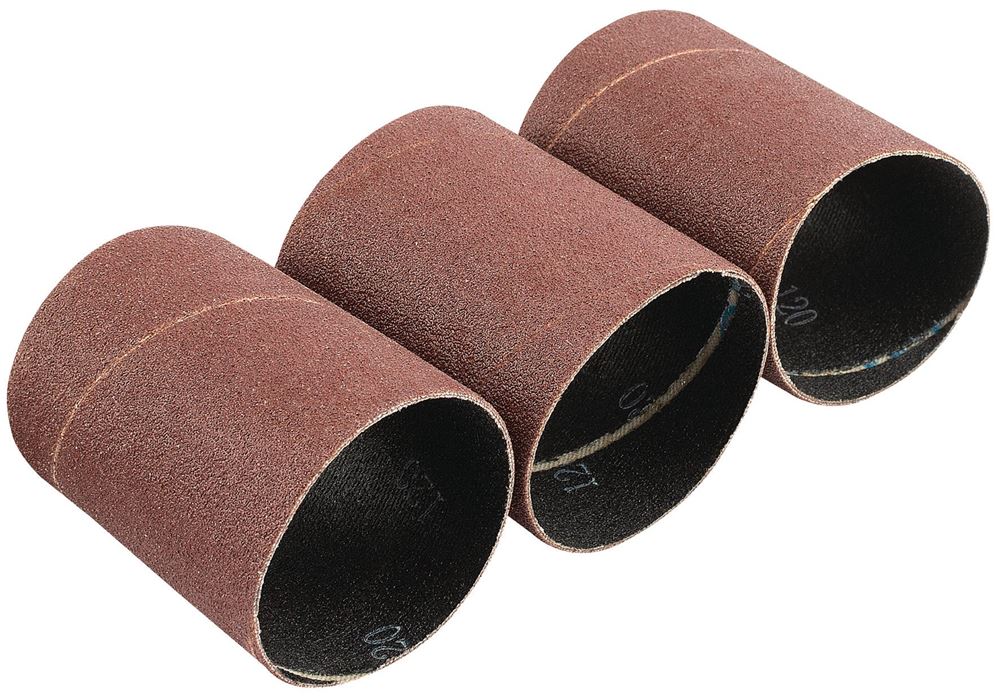 Draper SANDING SLEEVE 45X60MM 120G3PK 93354 Pack of Three Aluminium Oxide Sanding Sleeves (45 x 60mm)