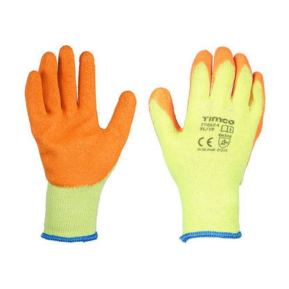 TIMCO Eco Glove Latex Crinkle Bulk X Large Pack 12