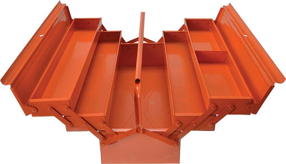 Bahco Metal Cantilever Toolbox Orange 3149-OR 22" 550mm BAH31490R Storage