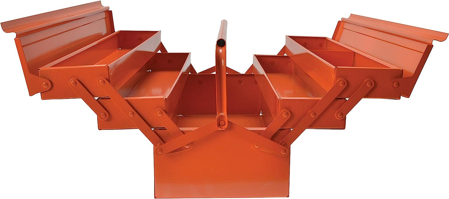 Bahco Metal Cantilever Toolbox Orange 3149-OR 22" 550mm BAH31490R Storage