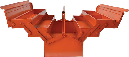 Bahco Metal Cantilever Toolbox Orange 3149-OR 22" 550mm BAH31490R Storage