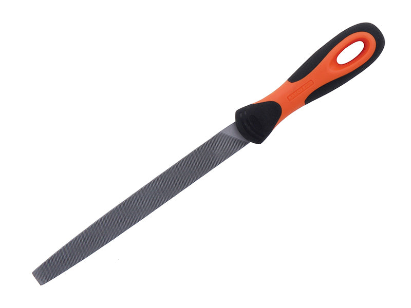 Bahco 1-110-08-1-2 Handled Flat Bastard File 1-110-08-1-2 200mm (8in)