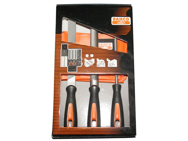 Bahco 1-473-08-2-2 1-473 ERGO� Engineering File Set, 3 Piece