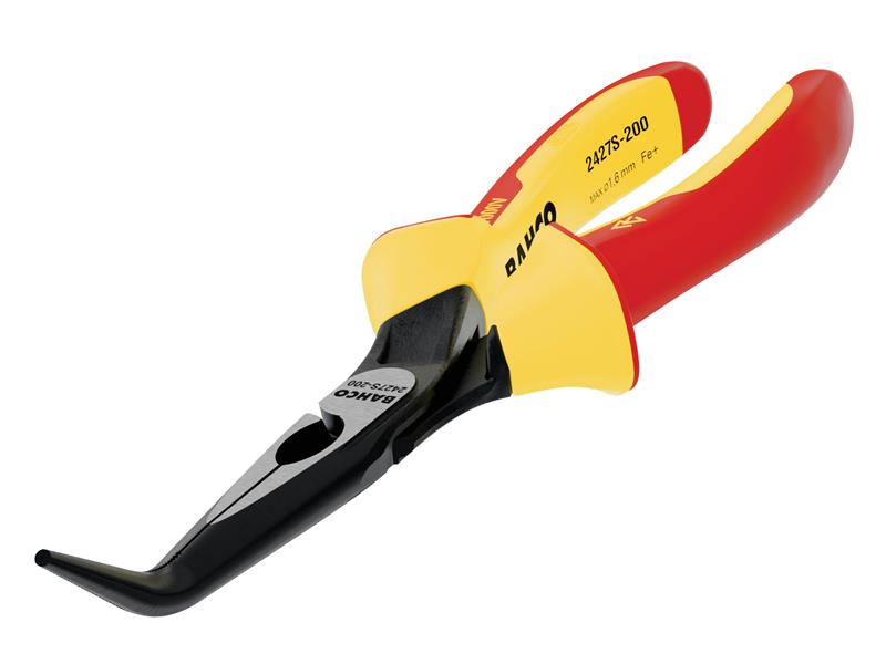 Bahco 2427S-200 2427S ERGO™ Insulated 45° Bent Nose Pliers 200mm (8in)
