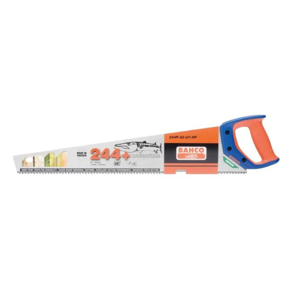 Bahco 244P-20-U7-HP 244P-20 Barracuda Handsaw 500mm (20in) 7 TPI