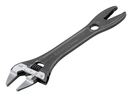 Bahco 31-T 31-T Thin Jaw Adjustable Spanner with Serrated Pipe Jaws