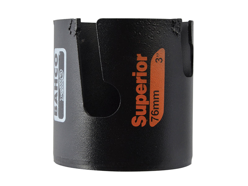 Bahco 3833-76-C Superior� Multi Construction Holesaw Carded 76mm