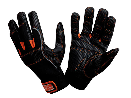 Bahco GL010-10 Power Tool Padded Palm Gloves - L (Size 10)