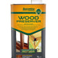 1L Wood Preserver Holly Green Barrettine PREMIER Wood Preserver stain treatment protection exterior