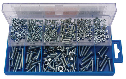 Draper 366PC PAN HD SCREW/NUT ASST 61272 Panhead Screw and Nut Assortment (366 Piece)