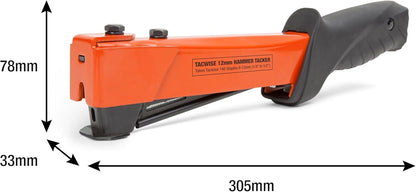 Tacwise 1173 A54 Heavy Duty Hammer Tacker, Uses Type 140 / 6 - 12 mm Staples