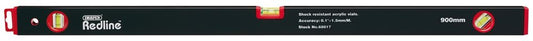 68017 Draper Redline Redline Box Spirit Level, 900mm RL-BOXL Levels Professional Trade DIY Workshop Garage Use
