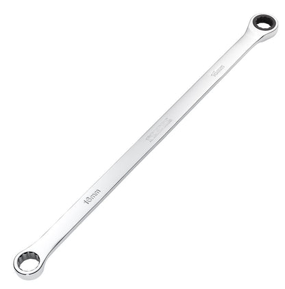 Draper 16MM LONG RATCHET RING SPANNER 27773 27773 HI-TORQÂ® Metric Extra-Long Double Ring Ratchet Spanner