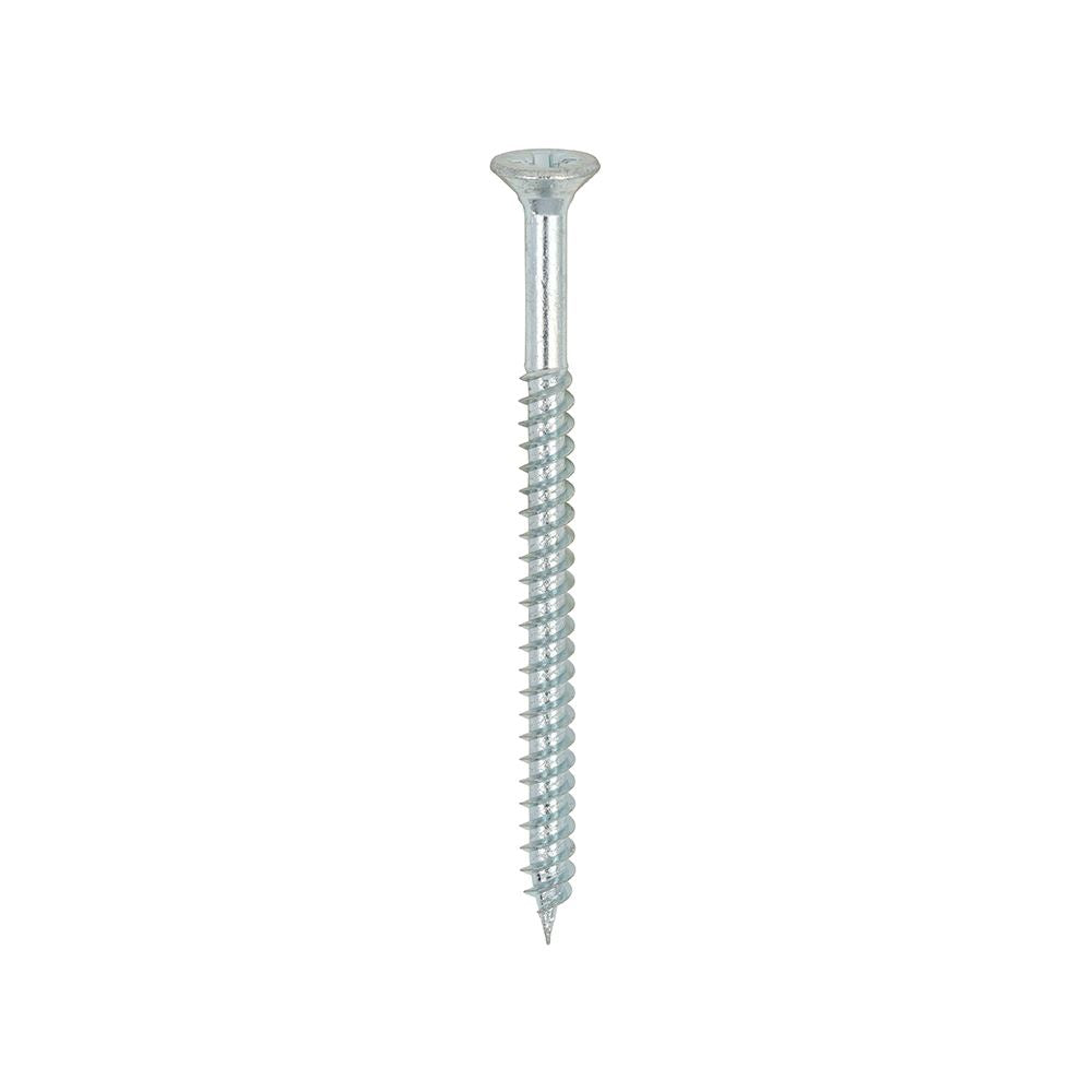 TIMCO Twin Woodscrew PZ2 CSK Zinc 6 x 2 Silver Pack 200
