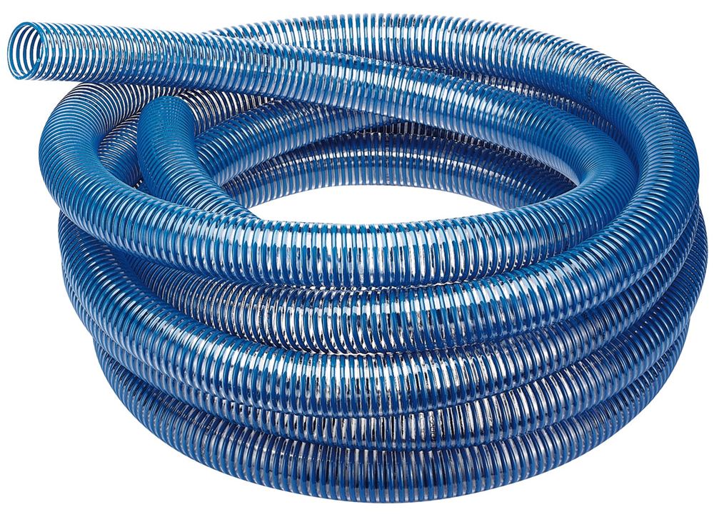 20470 Draper PVC Suction Hose, 10m x 50mm/2 APWP2 Hoses and Hose Reels Professional Trade DIY Workshop Garage Use