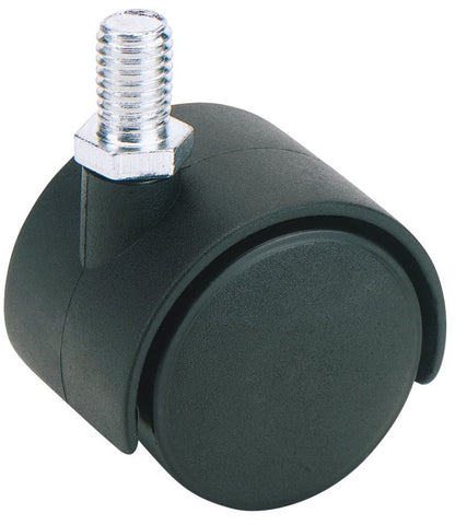 Draper NY.WHEEL CASTOR-BOLT 40MM DIA 65464 40mm Twin Nylon Bolt Castor