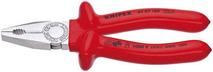 Draper COMBI PLIER S-TYPE 1000V 180MM 21452 Fully Insulated â‚¬ËœSâ‚¬â„¢ Range Combination Pliers